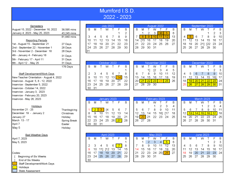 Misd Calendar 2023 School Calendar